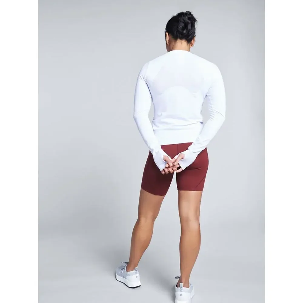 LNDR Here Today Long Sleeve Tee White - S - M